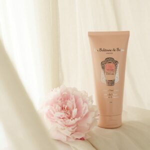 Crème de douche rose